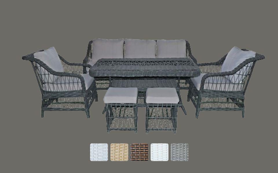 Kanaviçe Balkon & Bahçe Takımı