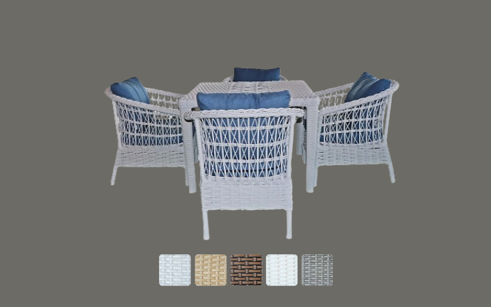 Zigana Kare Bahçe & Balkon Takımı