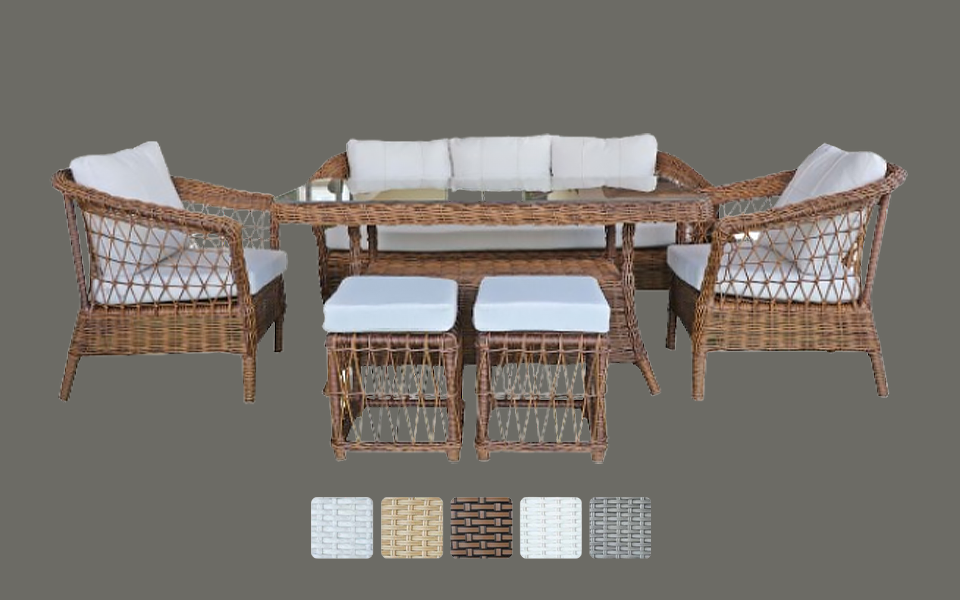 Zigana Pipet Bahçe & Balkon Takımı