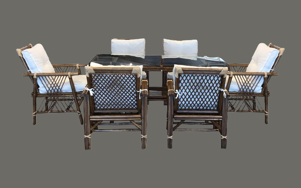 Zümrüt Bambu Bahçe & Balkon Takımı