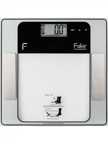 Fakir Fakir Hercules Cam Dijital Vücut Analiz Baskülü
