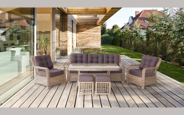 Timya Pipet Bahçe & Balkon Takımı