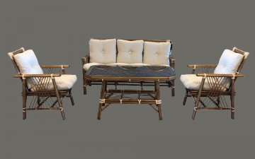 Zümrüt Bambu Bahçe & Balkon Takımı